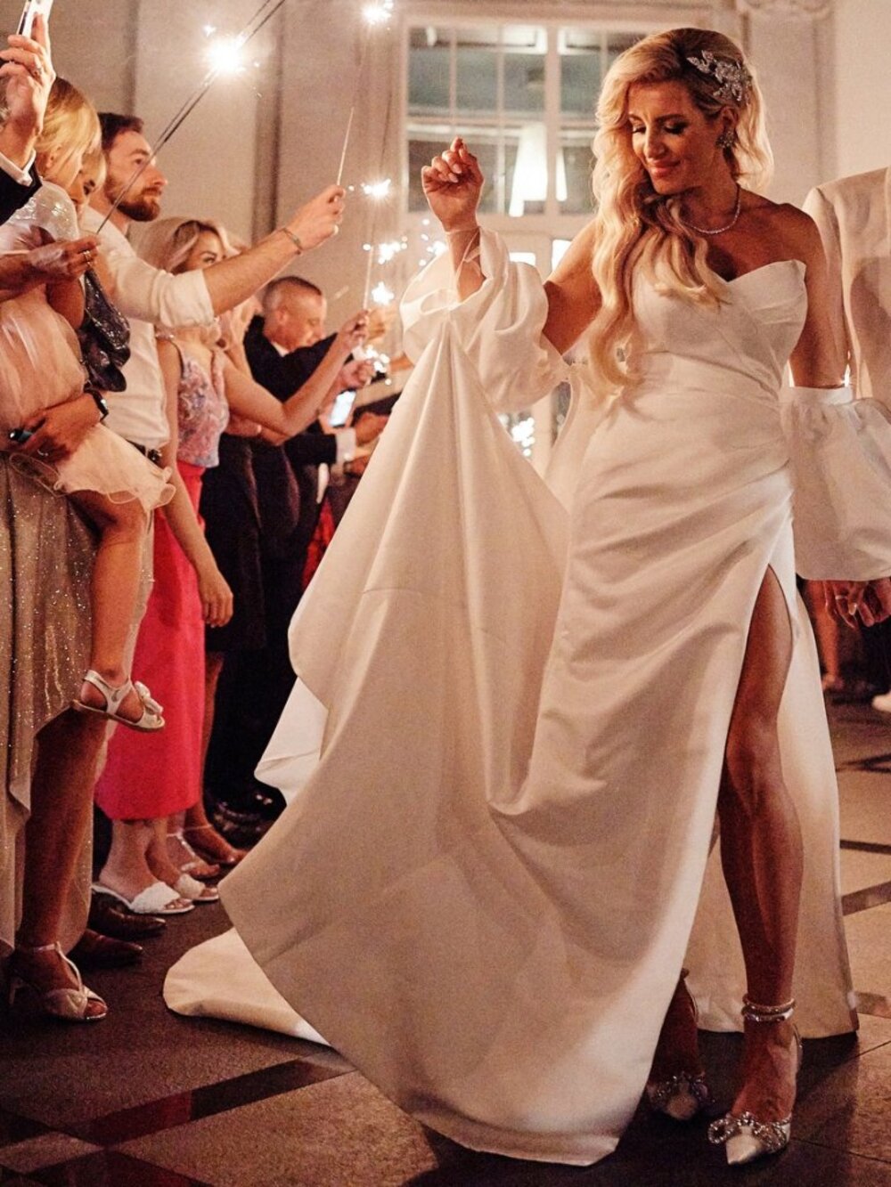 Milla Nova Gigi Gown with cape